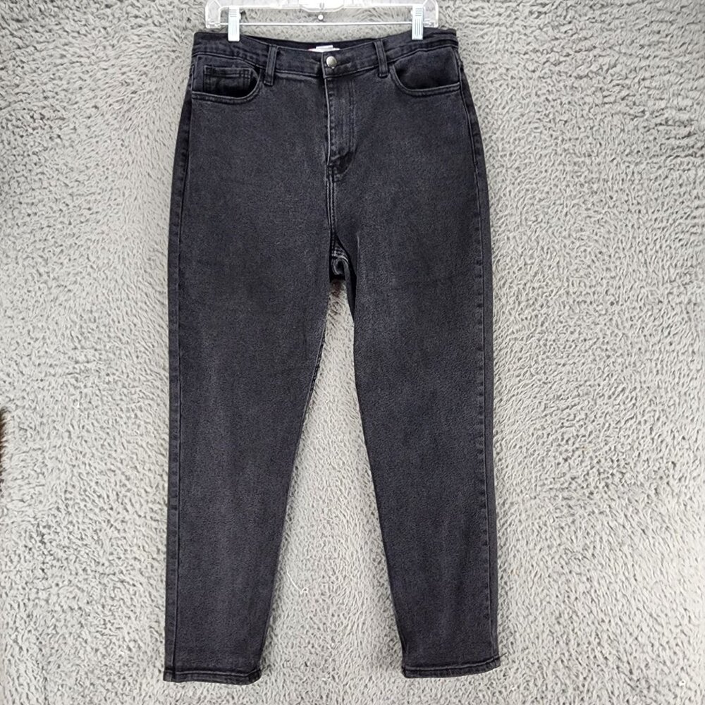 Vibe & Rant Jeans Womens 13 Black Stretch High Rise Skinny *GUC*